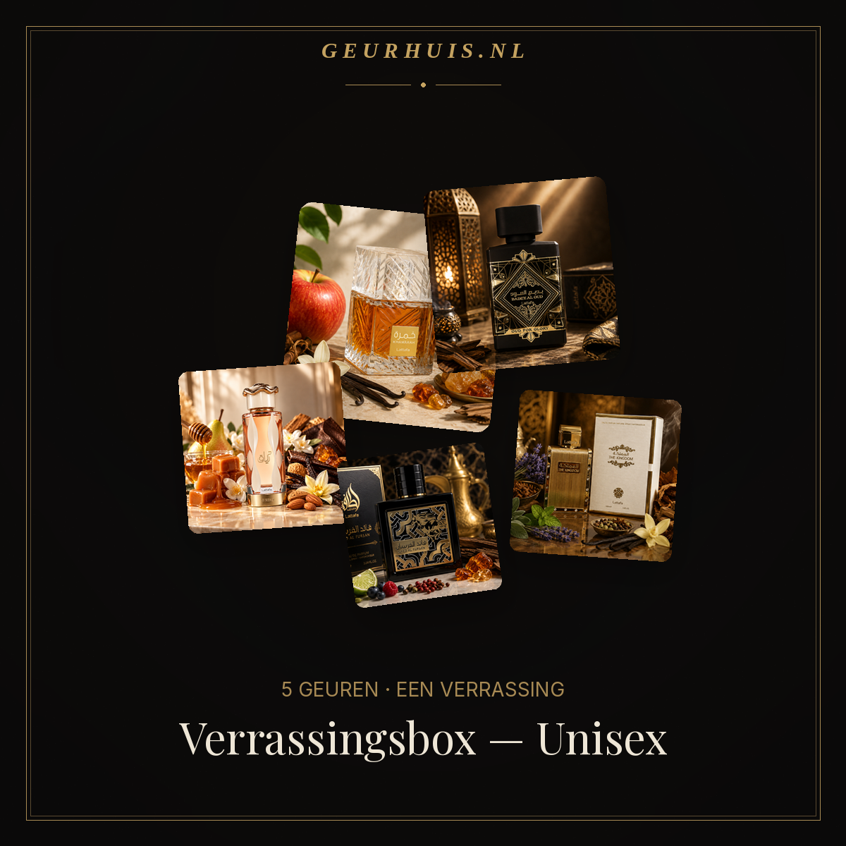Geurhuis verrassingsbox unisex