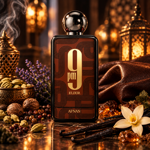 Afnan 9 PM Elixir parfum flesje