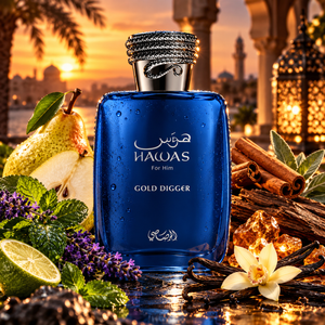 Rasasi Hawas Gold Digger parfum flesje
