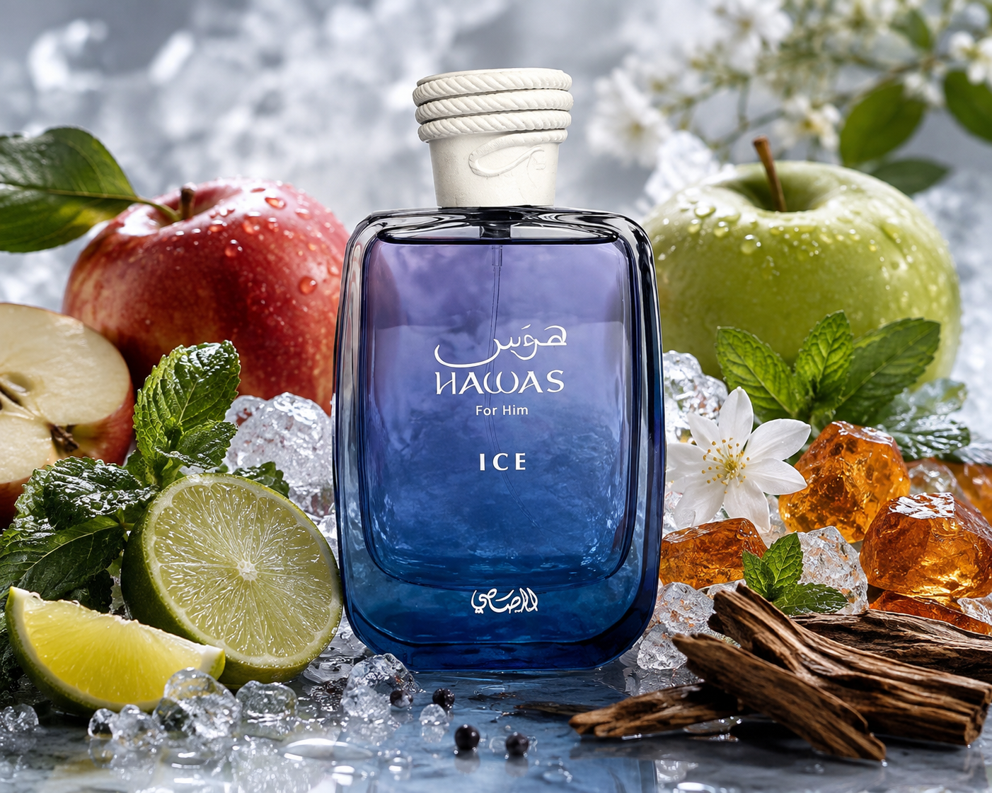 Rasasi Hawas Ice parfum flesje